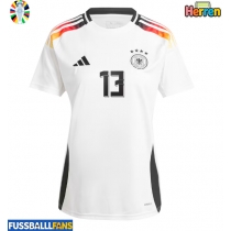 Deutschland Thomas Muller #13 Heimtrikot EM 2024 Kurzarm